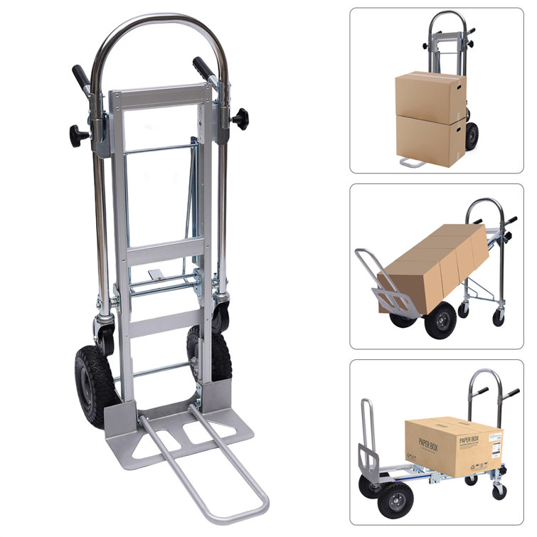 SUNYOU 700 lb. Convertible Hand Truck Dolly Wayfair